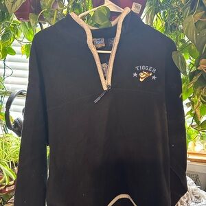 Disney Pooh Black Fleece Jacket